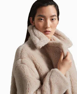 Mantel Tedgirl Beige Dames Jassen