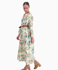 Hot Maxi Jurk Janie Zand Dames Jurken