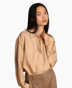 Munthe Blouse Lalalu Zand*Dames Blouses