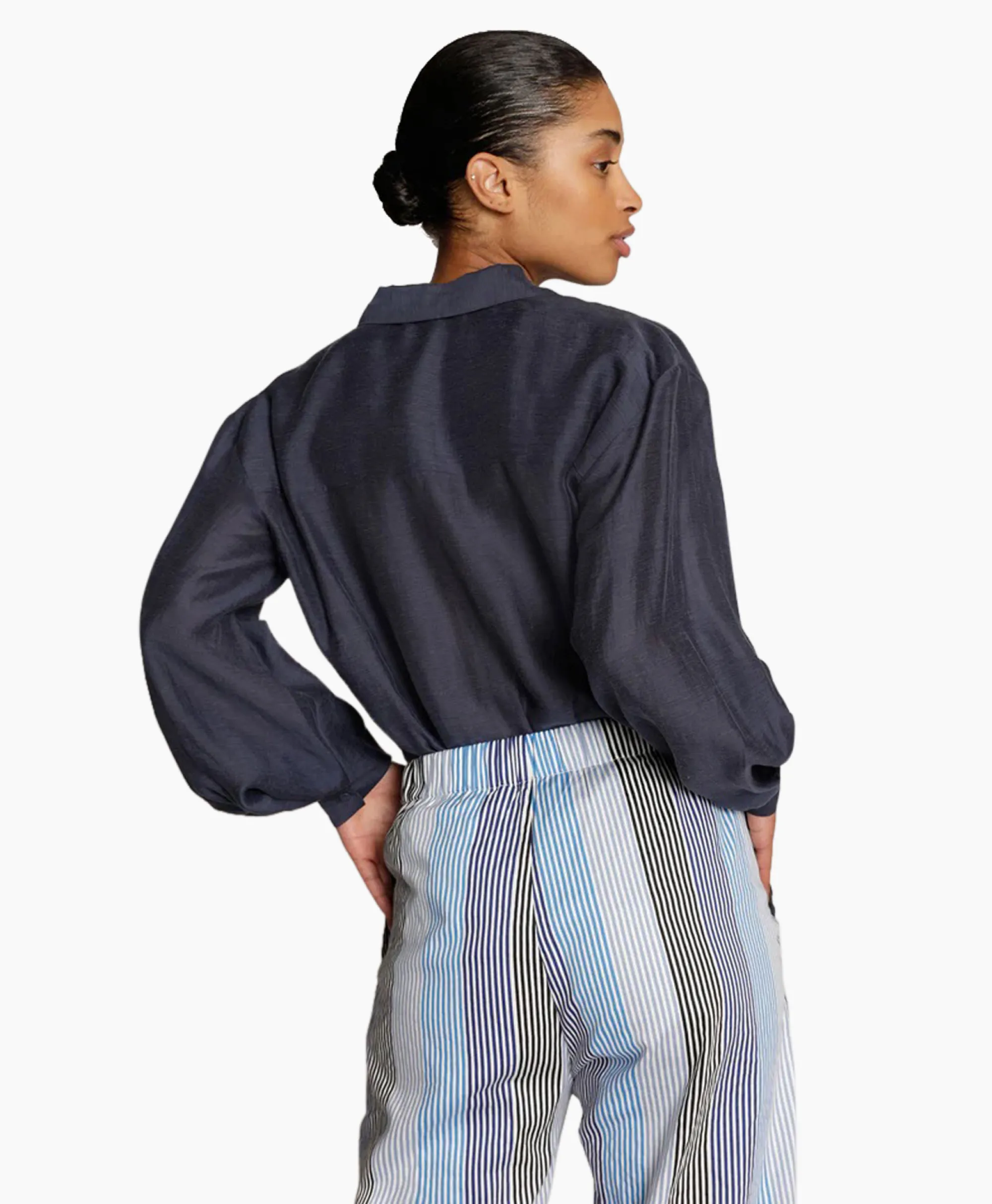 Discount Blouse Mavender Donker Blauw Dames Blouses