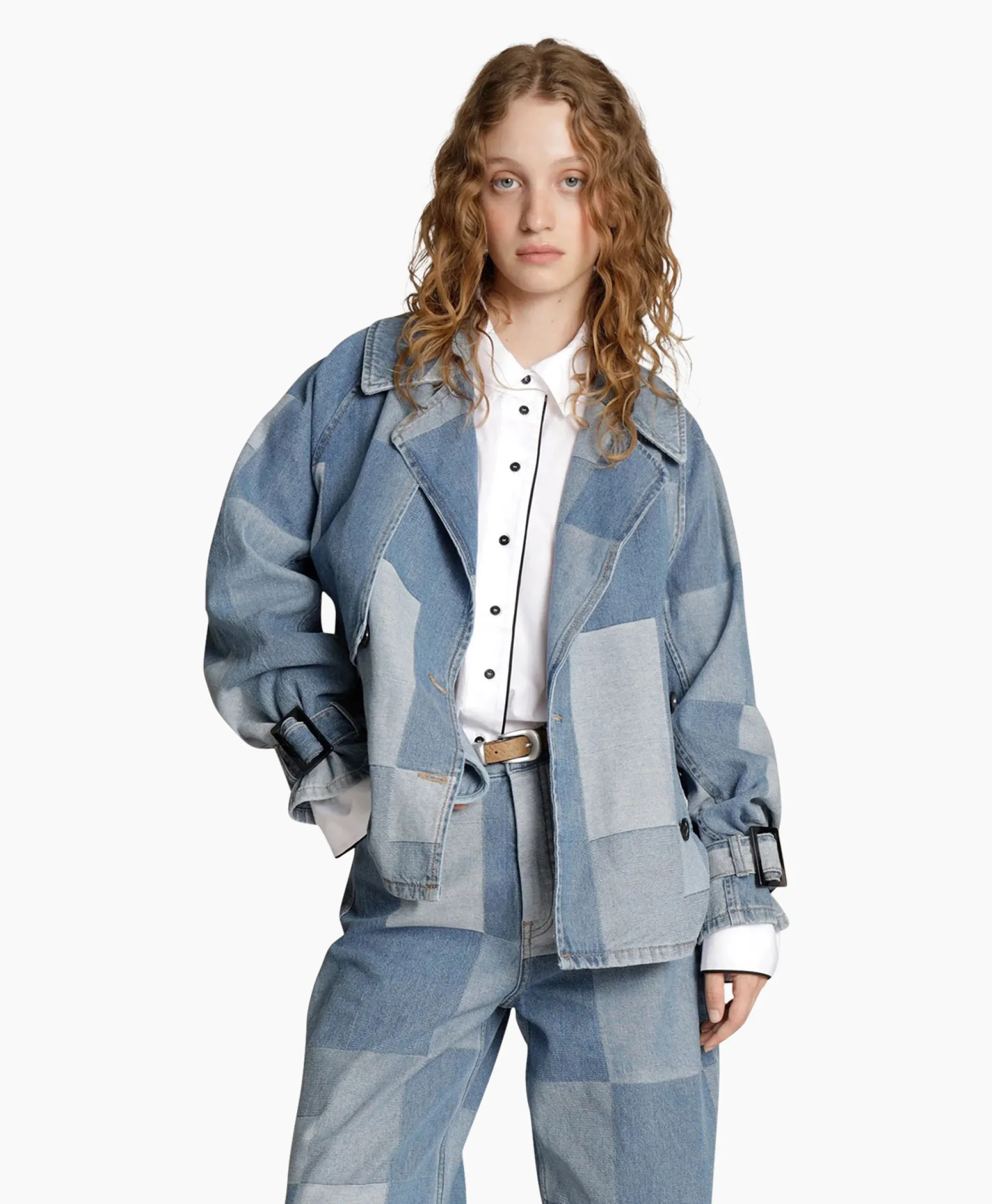 Discount Jasje Moliz Blauw Dames Blazers