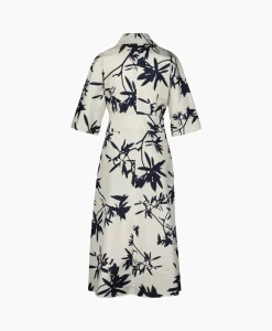 Natan Midi Jurk Akim-Jcap06 Ecru*Dames Jurken