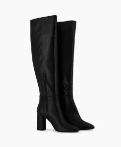 Sale Langelaars Duniazwart Dames Laarzen