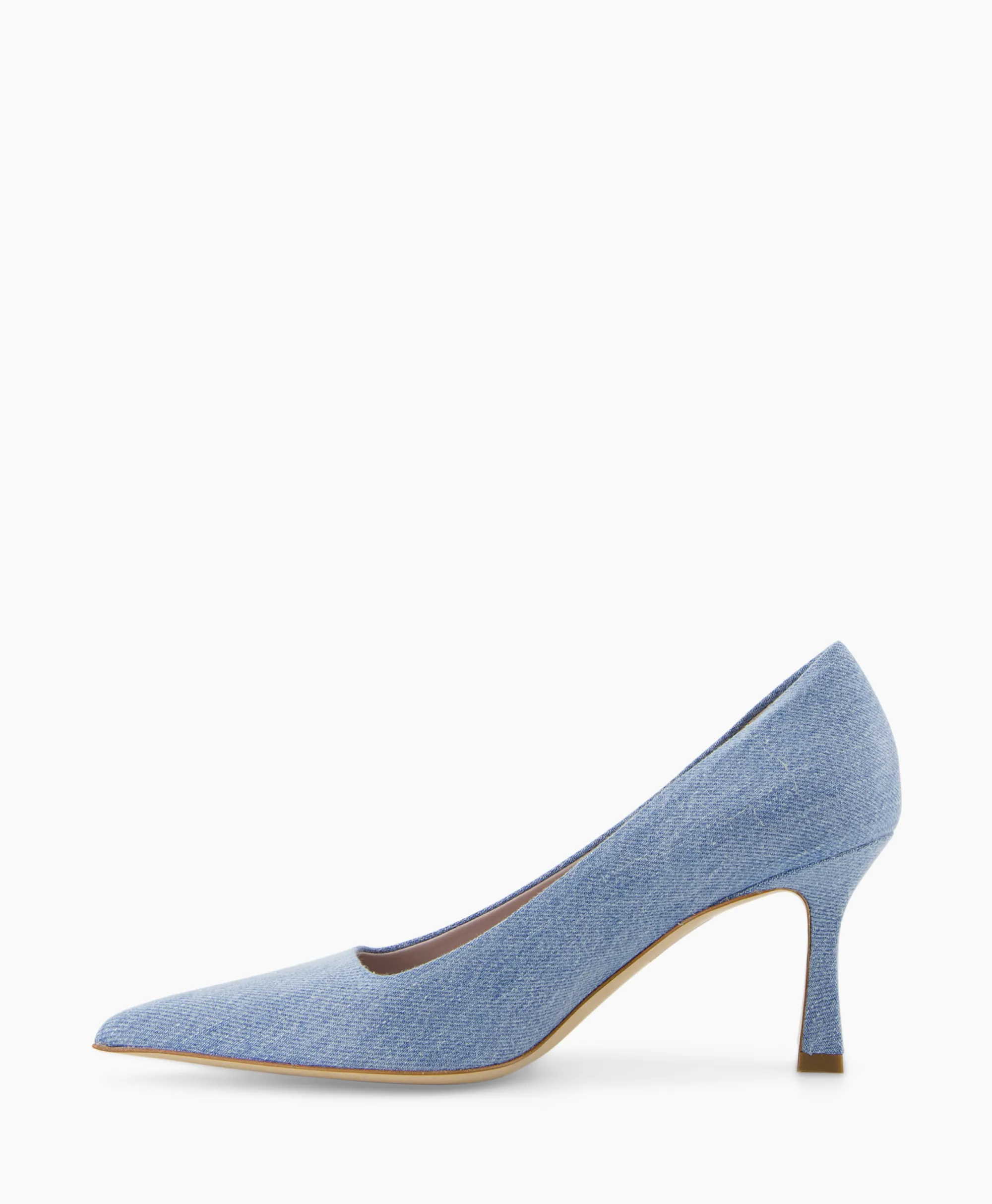 Discount Pump Jeans Col. 11 Blauw Dames Pumps