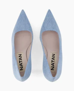 Discount Pump Jeans Col. 11 Blauw Dames Pumps