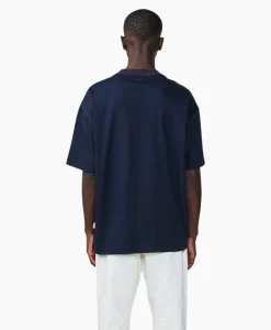 Best T-Shirt Benja Ss Donker Blauw Heren T-Shirts