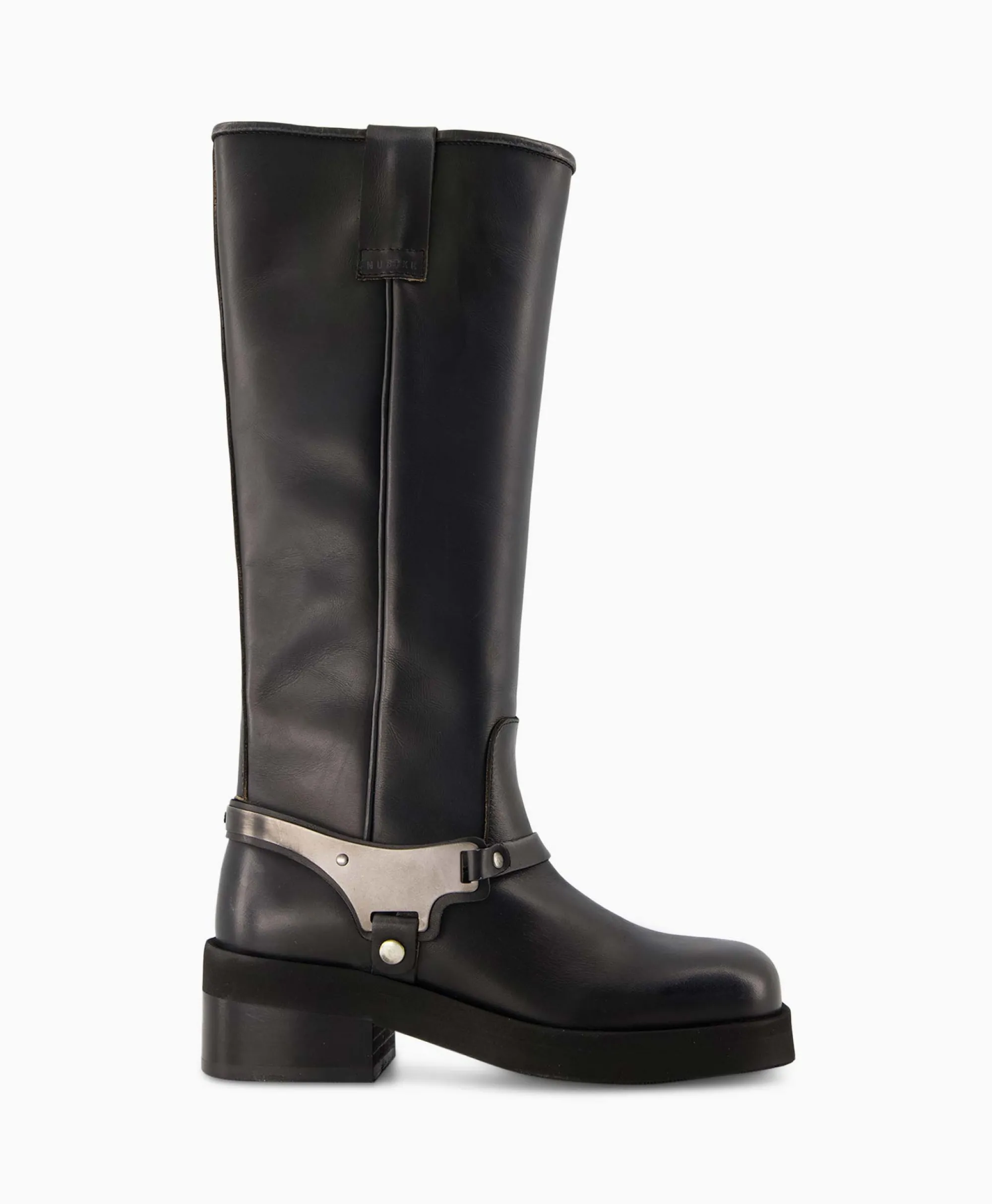 Clearance Lange Laars Eve Lynn Zwart Dames Laarzen