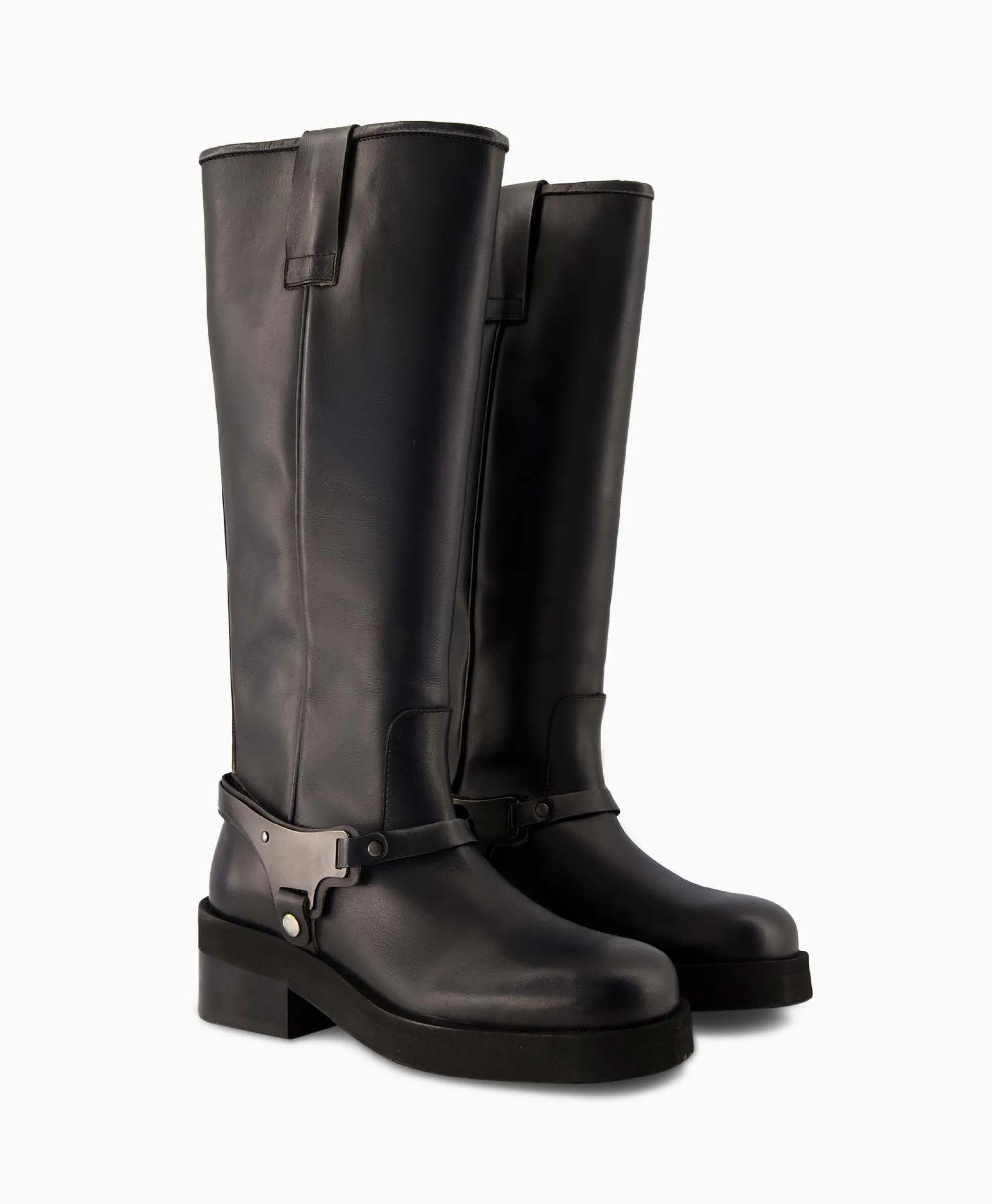 Clearance Lange Laars Eve Lynn Zwart Dames Laarzen