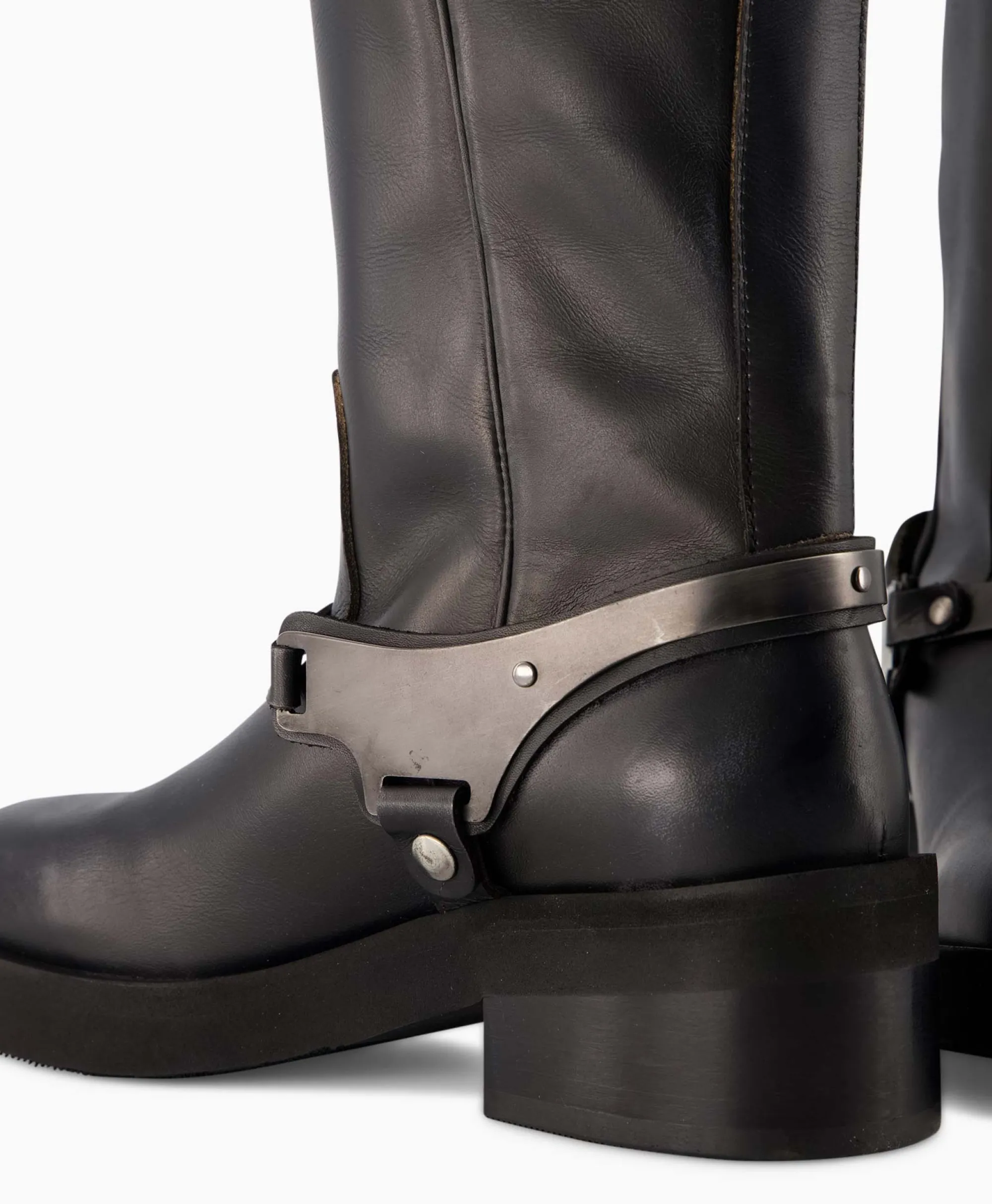 Clearance Lange Laars Eve Lynn Zwart Dames Laarzen