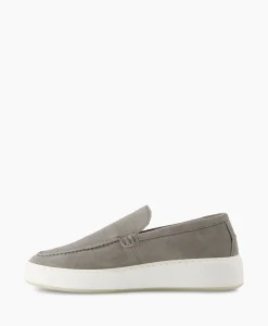Nubikk Loafer Jiro Mio Licht Grijs*Heren Instappers