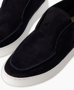 Hot Loafer Jiro Suo Donker Blauw Heren Instappers