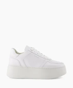 Hot Sneaker Bayou Platform Wit Dames Sneakers
