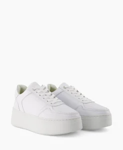 Hot Sneaker Bayou Platform Wit Dames Sneakers