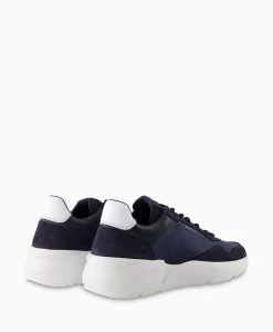 Sale Sneaker Roque Road Curl Donker Blauw Heren Sneakers