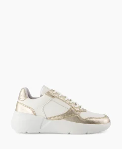 Nubikk Sneaker Roque Road Wave Wit*Dames Sneakers