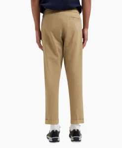 Pantalon Slim Cotton Khaki Heren Broeken