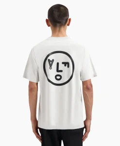 Clearance T-Shirt Korte Mouw Face Wit Heren T-Shirts