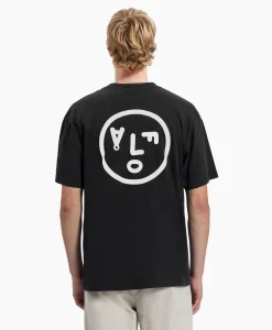 Sale T-Shirt Korte Mouw Face Zwart Heren T-Shirts