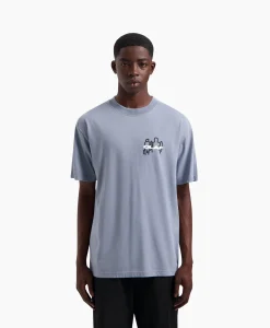 T-Shirt Transit Tee Blauw Heren T-Shirts