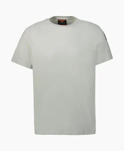 Hot T-Shirt Korte Mouw Shispare Licht Grijs Heren T-Shirts