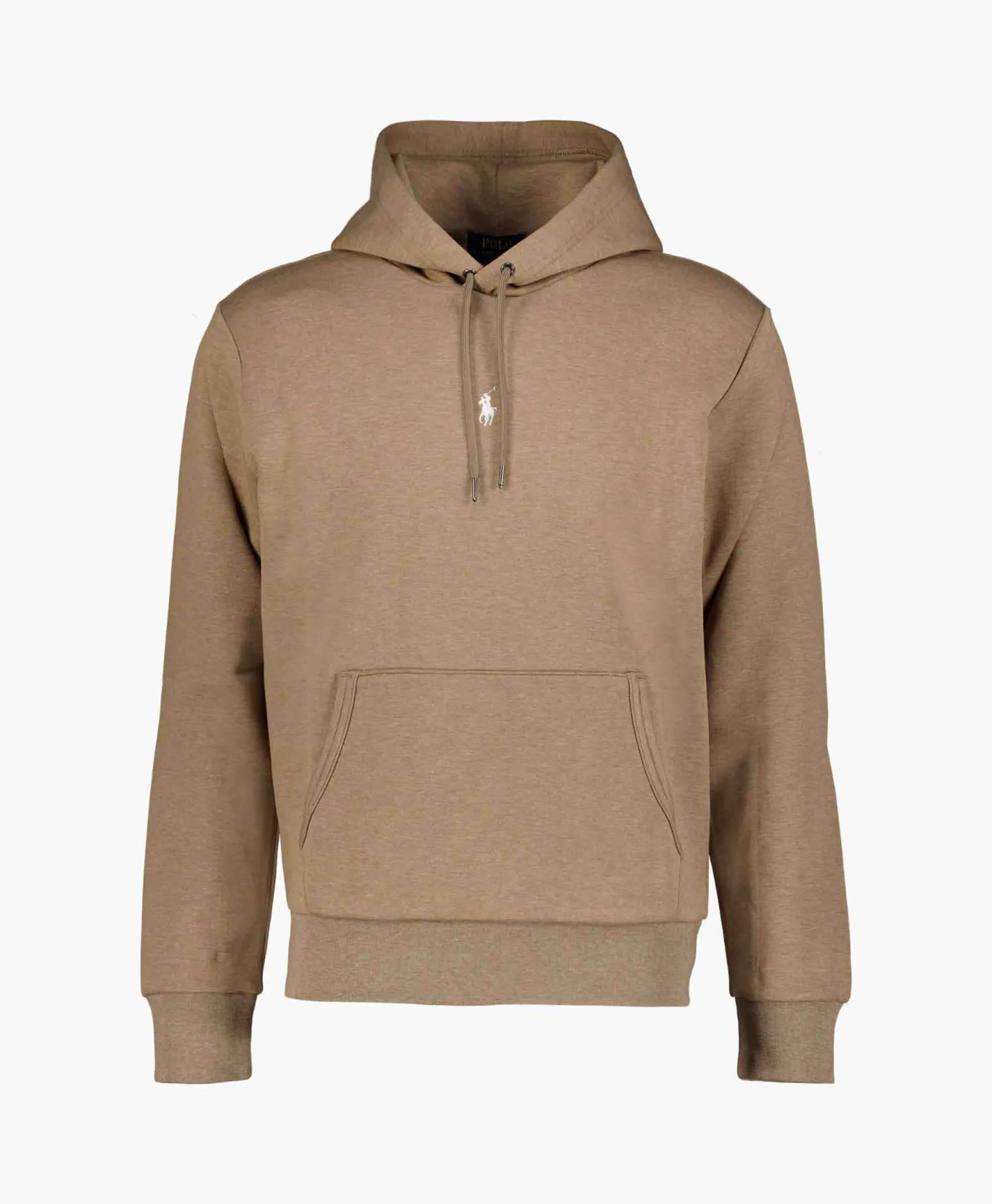 Outlet Hoodie Mid Logo Bruin Heren Truien