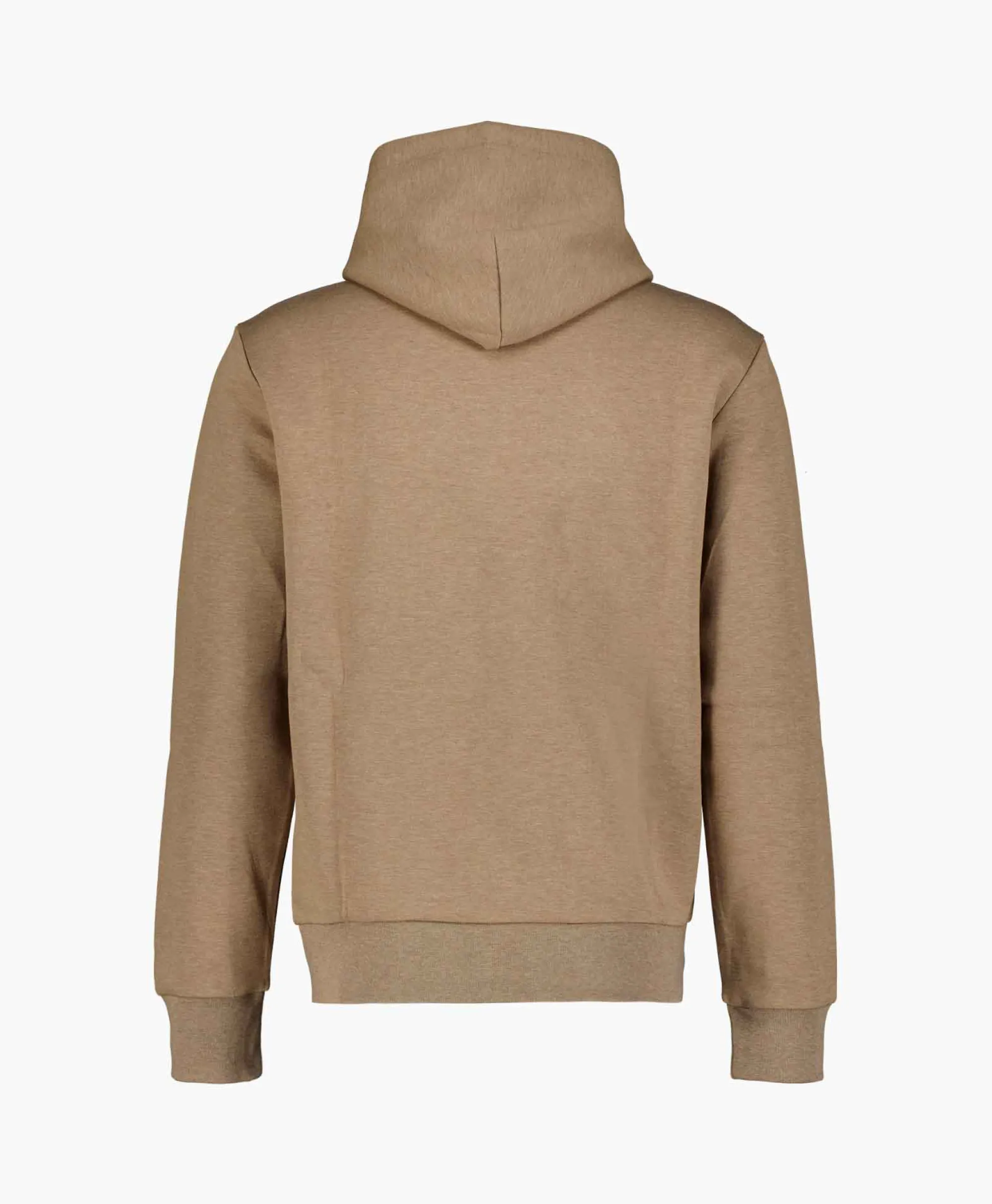 Outlet Hoodie Mid Logo Bruin Heren Truien