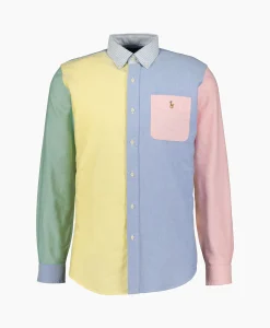 Best Overhemd Classic Oxford Fun Wit Dessin Heren Overhemden