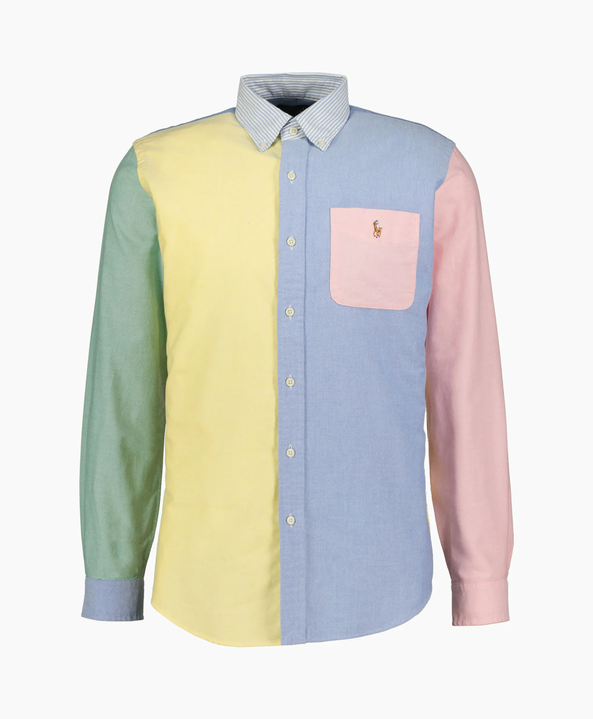 Best Overhemd Classic Oxford Fun Wit Dessin Heren Overhemden