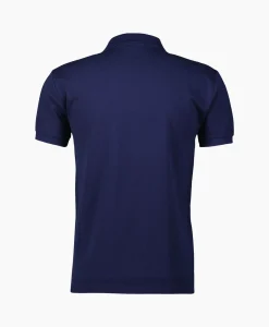 Discount Polo Short Sleeve Knit Donker Blauw Heren Polo's