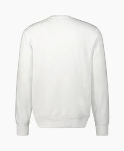 Clearance Sweater Graphic Fleece Wit Heren Truien