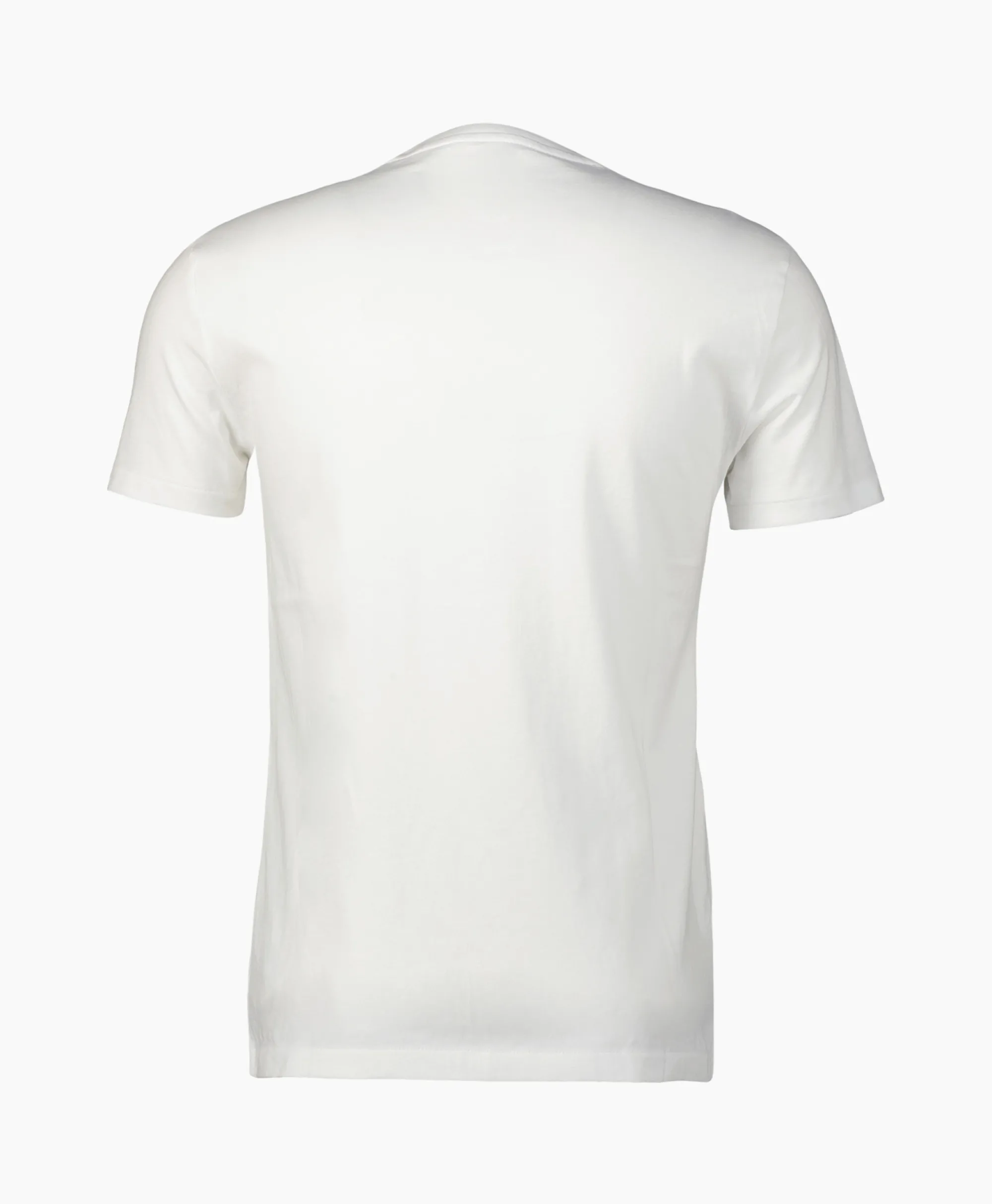 Outlet T-Shirt Korte Mouw Short Sleeve Wit Heren T-Shirts