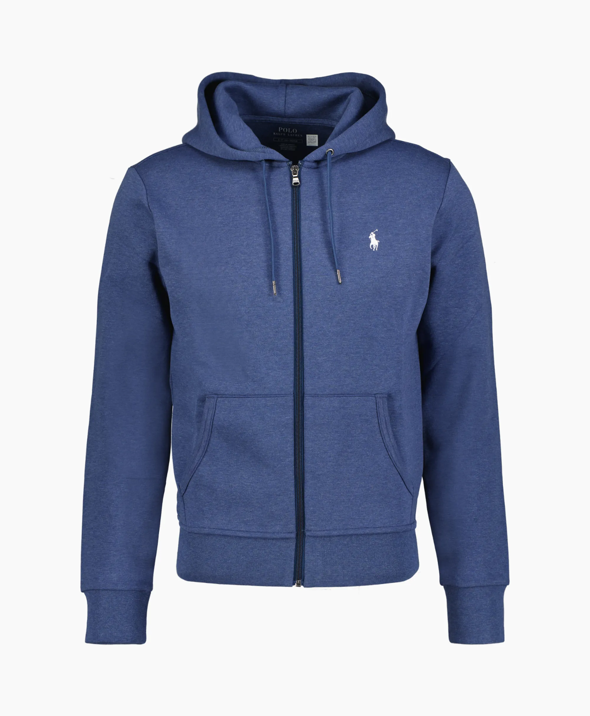 Hot Vest Polo Logo Blauw Heren Vesten