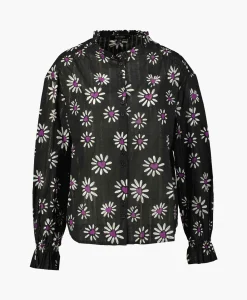 Refined Department Blouse Ace Zwart*Dames Blouses