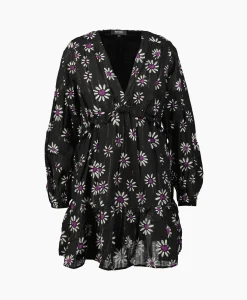 Refined Department Mini Jurk Monica Zwart*Dames Bruiloftskleding