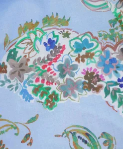 Outlet Jurk 346690-4129 Blauw Dessin Dames Jurken