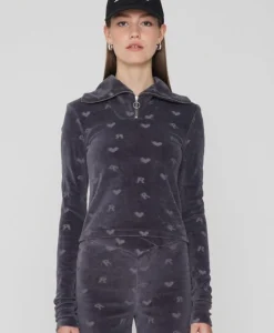 Online Pullover Rt2114 Grijs Dames Truien