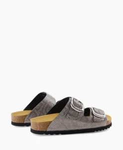 Scholl Iconic Sandaal F31526 Zilver*Dames Sandalen