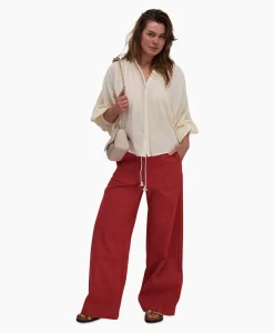 Best Blouse Balloon Resort Beige Dames Blouses