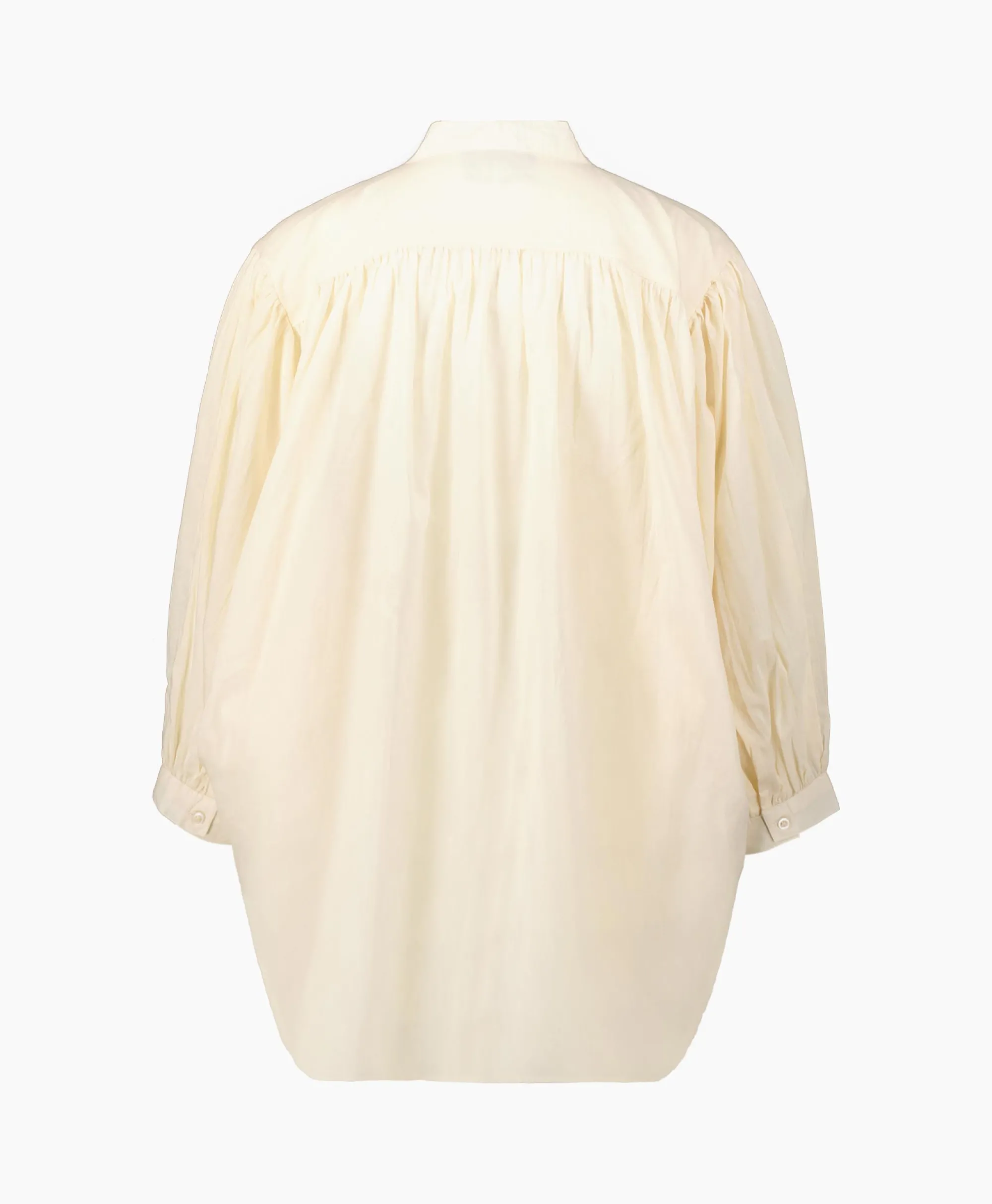 Sea Me Happy Blouse Balloon Beige*Dames Blouses