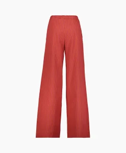 New Pantalon Riley Woven Donker Rood Dames Broeken