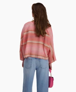 Best Top Moorea Multicolour Oranje Dames T-Shirts & Tops