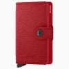 New Portemonnee Miniwallet Crisple Rood Dames Portemonnees