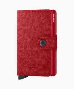 New Portemonnee Miniwallet Crisple Rood Dames Portemonnees
