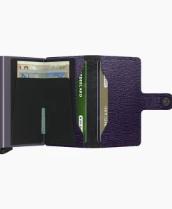 Secrid Portemonnee Miniwallet Crisple Midden Paars*Dames Portemonnees