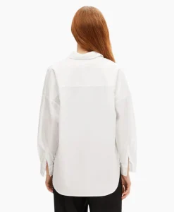 Hot Blouse Dina-Sanni Ls Shirt Noos Wit Dames Blouses