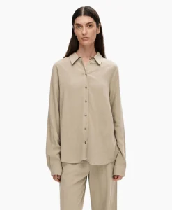 Best Blouse Viva Ls Shirt Noos Licht Grijs Dames Blouses