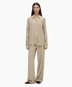 Best Blouse Viva Ls Shirt Noos Licht Grijs Dames Blouses