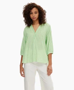 T-Shirt Korte Mouw Alberta 3/4 Stripe Shirt Noos Off White Dames T-Shirts & Tops