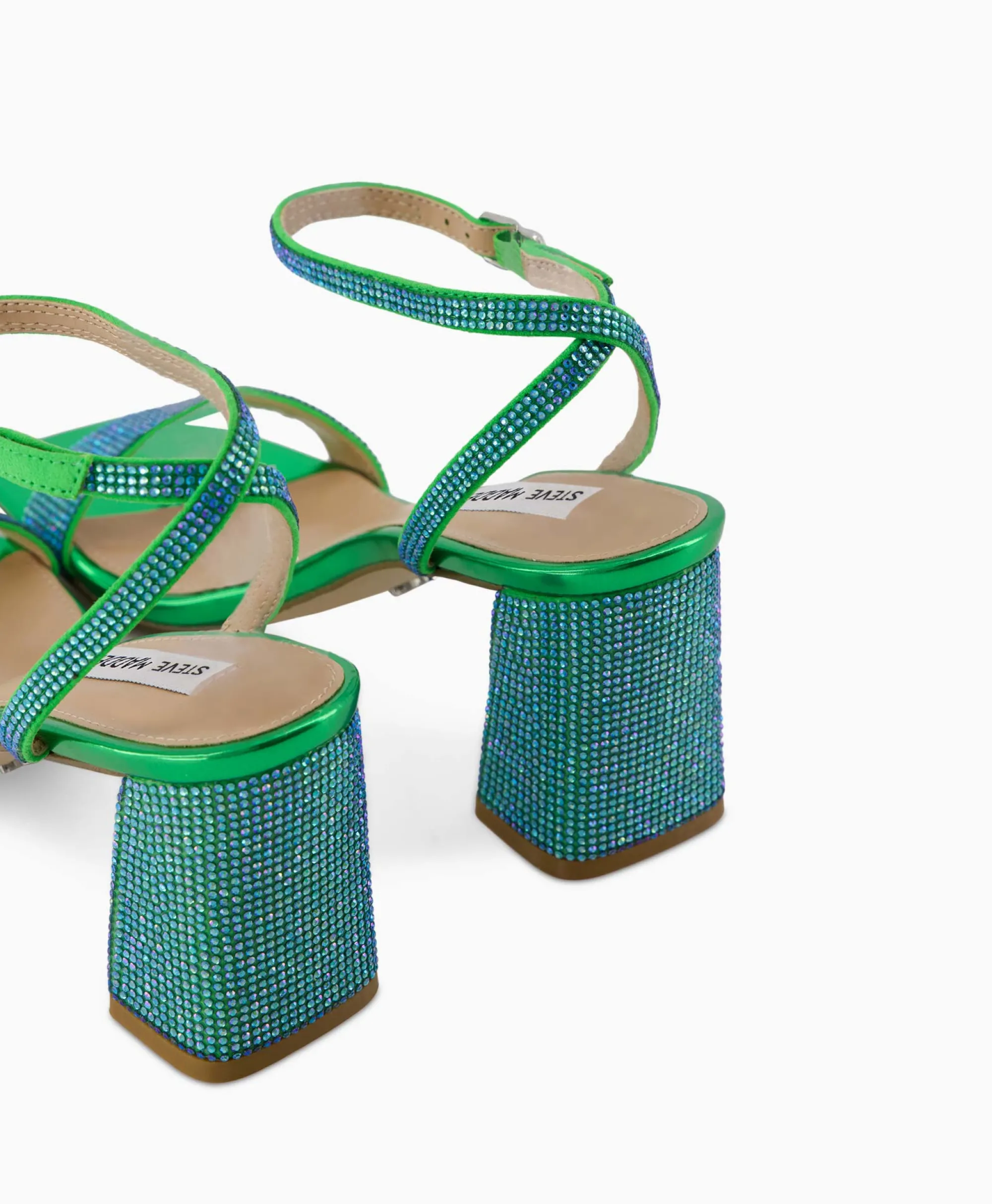 Sandaal Met Hak Luxe-R Blauw Dames Sandalen