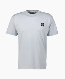 Stone Island T-Shirt 24113 Licht Blauw*Heren T-Shirts